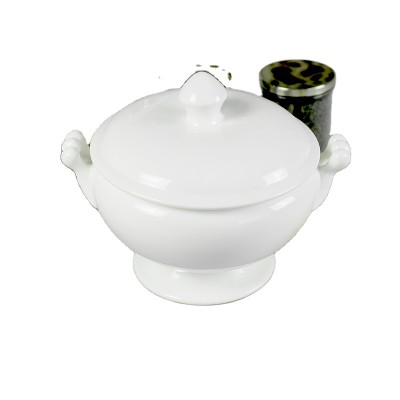 Different size soup tureen porcelain kitchenware with high quality