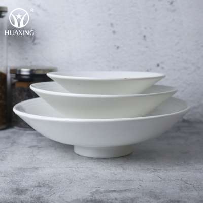 high quality promotion elegant plate white ceramic porcelain summer outdoor wedding dinner party tableware plates set