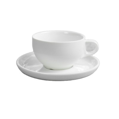 Fine porcelain espresso set cappuccino coffee cup ceramic with saucer